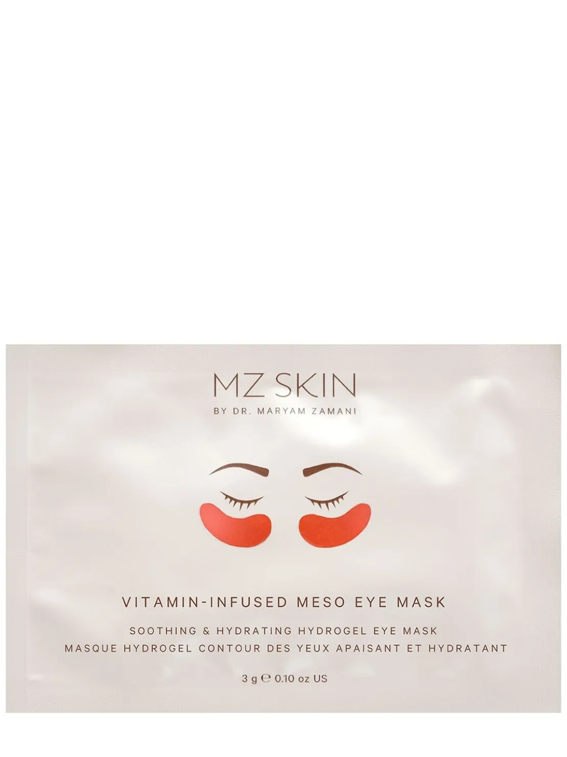 Maschera occhi Vitamin infused meso eye mask