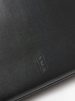 Medium aya leather clutch