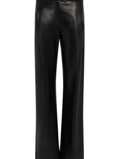 Miles straight leg leather pants