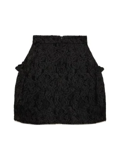 Minigonna jacquard