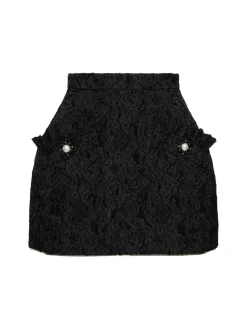 Minigonna jacquard