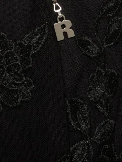 Minigonna Lula in mesh con fiori
