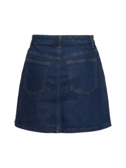 Minigonna Lydia a vita alta in denim