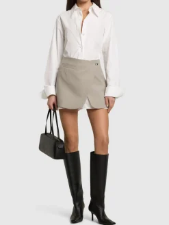 Minigonna sartoriale