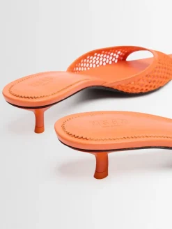 20mm Mesh heeled mules