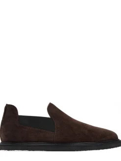 Mocassini Parker in camoscio