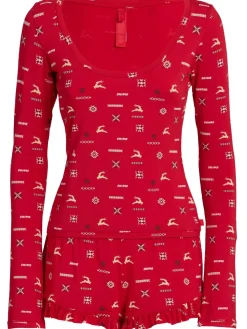 Modal scoop neck top & shorts sleep set
