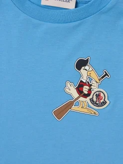 Mon Duck logo cotton t-shirt