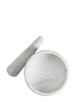 Mortaio e pestello Ellipse in marmo