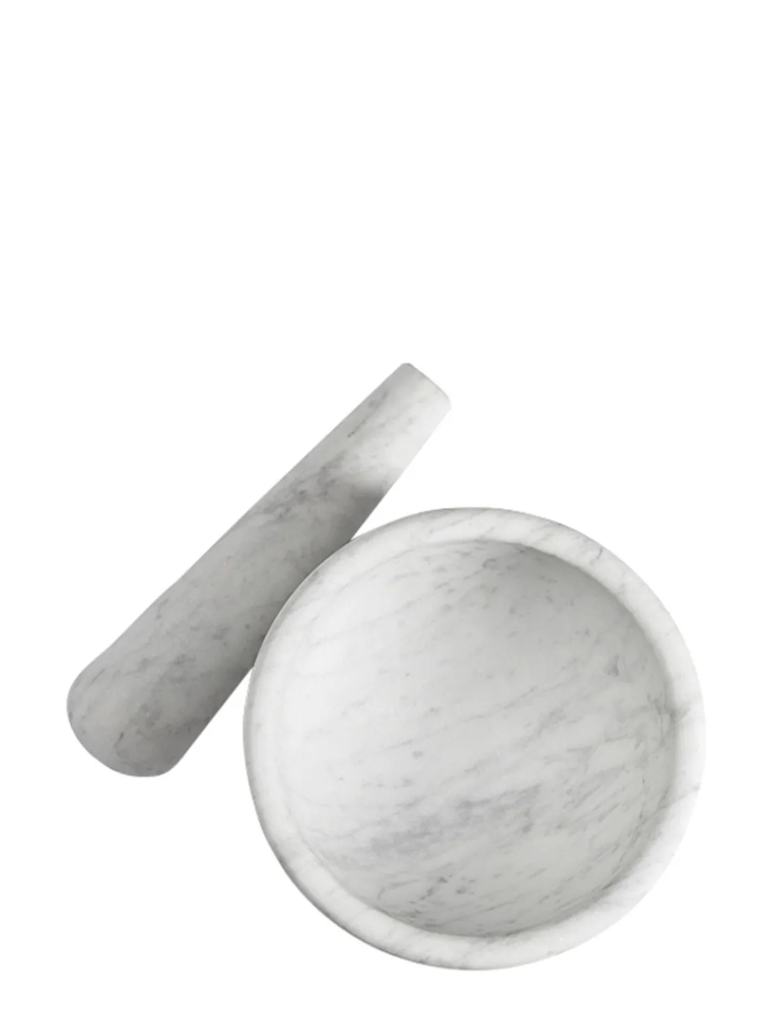 Mortaio e pestello Ellipse in marmo