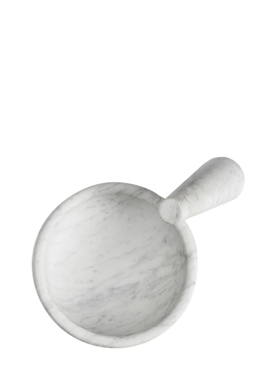 Mortaio e pestello Ellipse in marmo