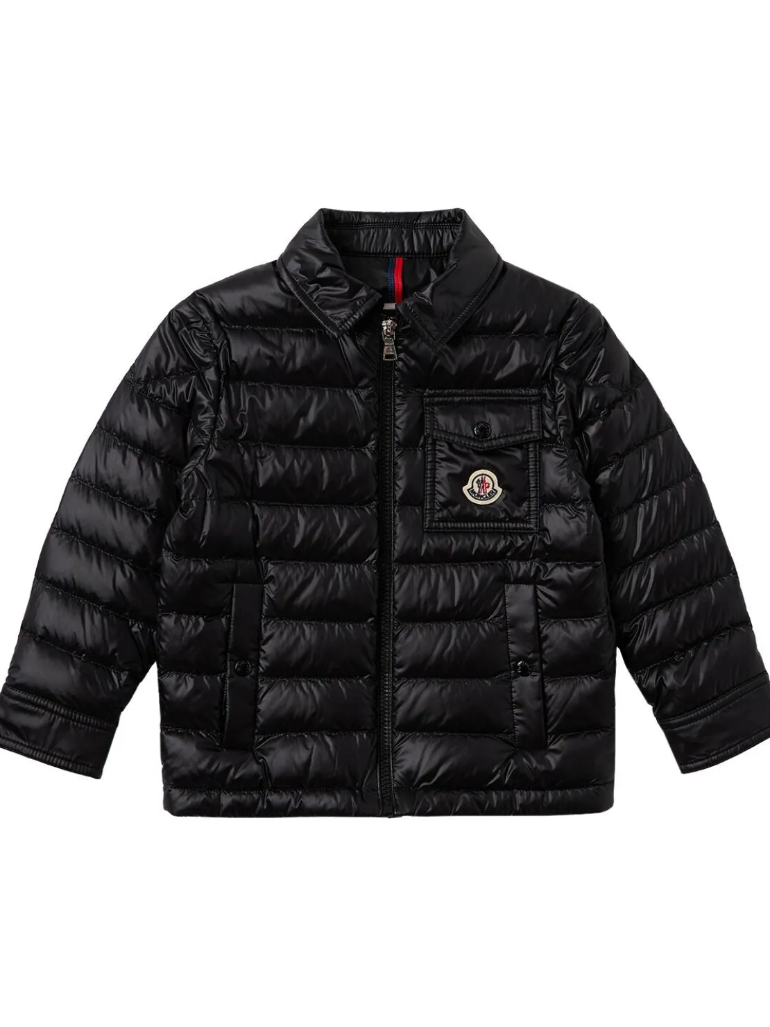 Mourillon nylon down shirt jacket