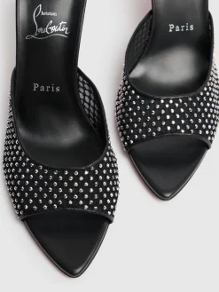 Mules Apostropha in mesh 80mm