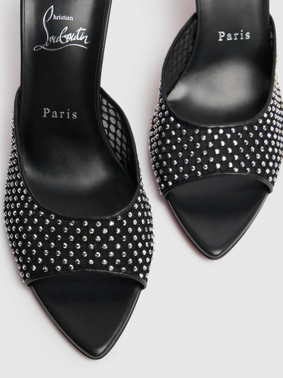 Mules Apostropha in mesh 80mm