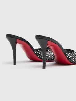 Mules Apostropha in mesh 80mm