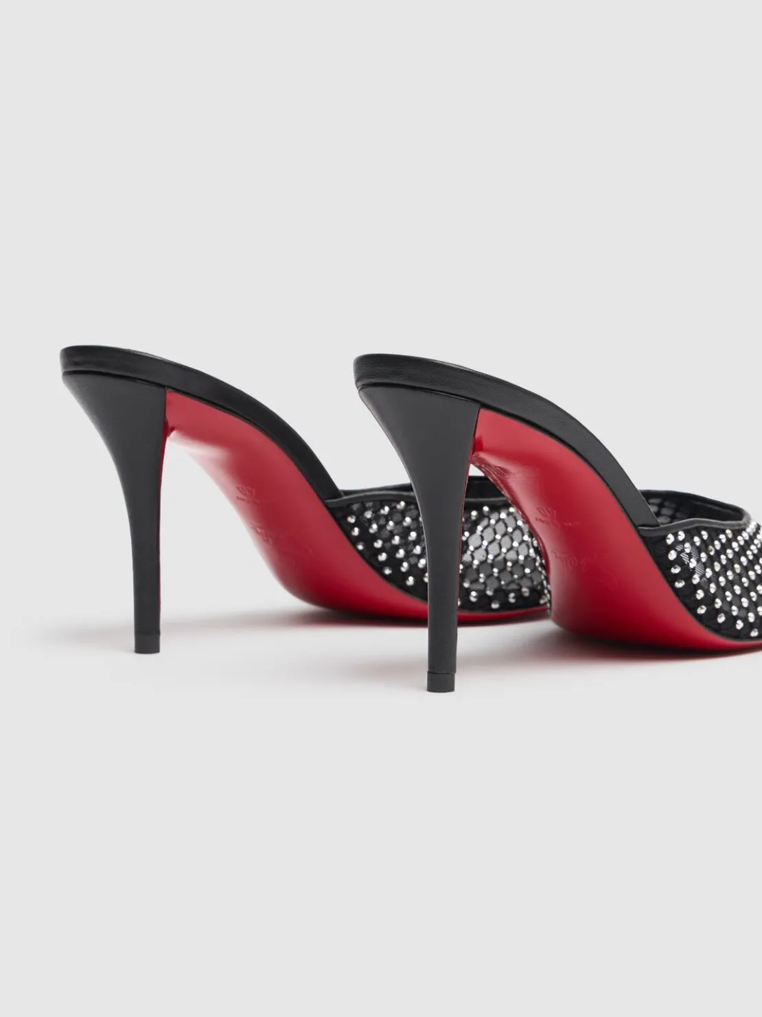 Mules Apostropha in mesh 80mm
