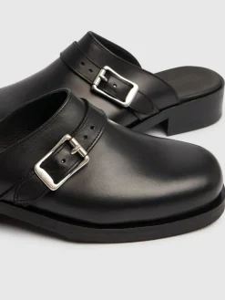 Mules Camion in pelle