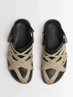 Mules in pelle Megalace Granola 30mm