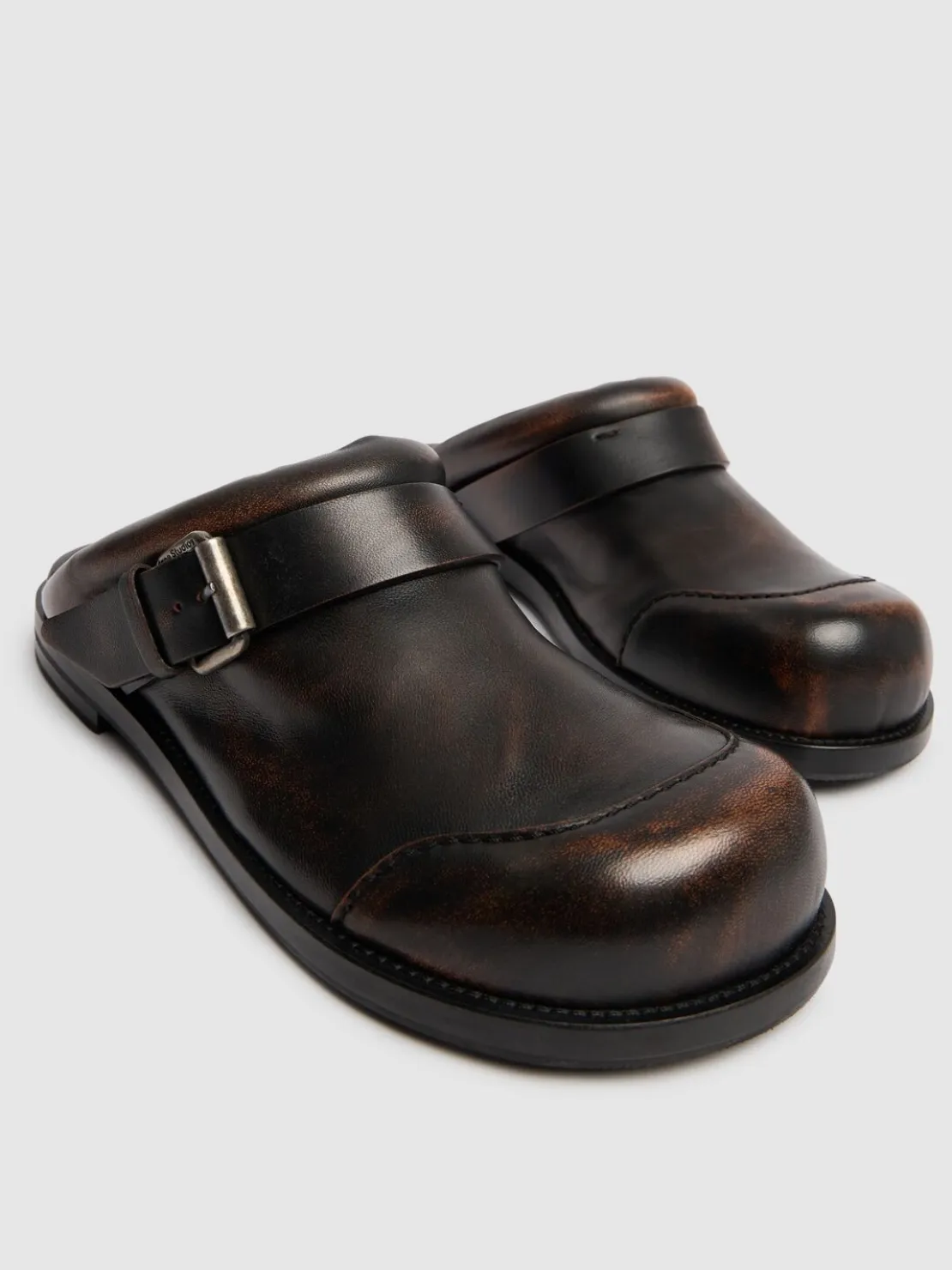 Mules in pelle 20mm