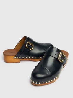 Mules Jeannette in pelle 50mm
