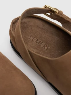 Mules Louis in camoscio 20mm