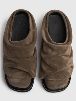 Mules Mini Robin in camoscio 30mm