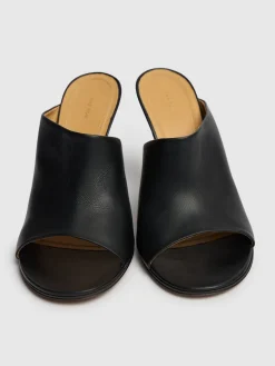 Mules Signum in pelle 90mm