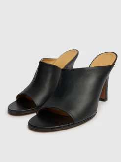 Mules Signum in pelle 90mm