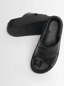 Multiple sole foam sandals