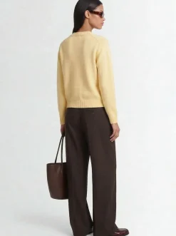 Nevia cashmere v-neck sweater