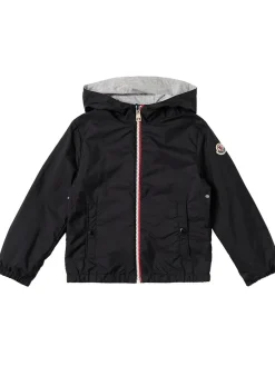 New Urville hooded nylon rain jacket