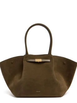 New York suede tote bag