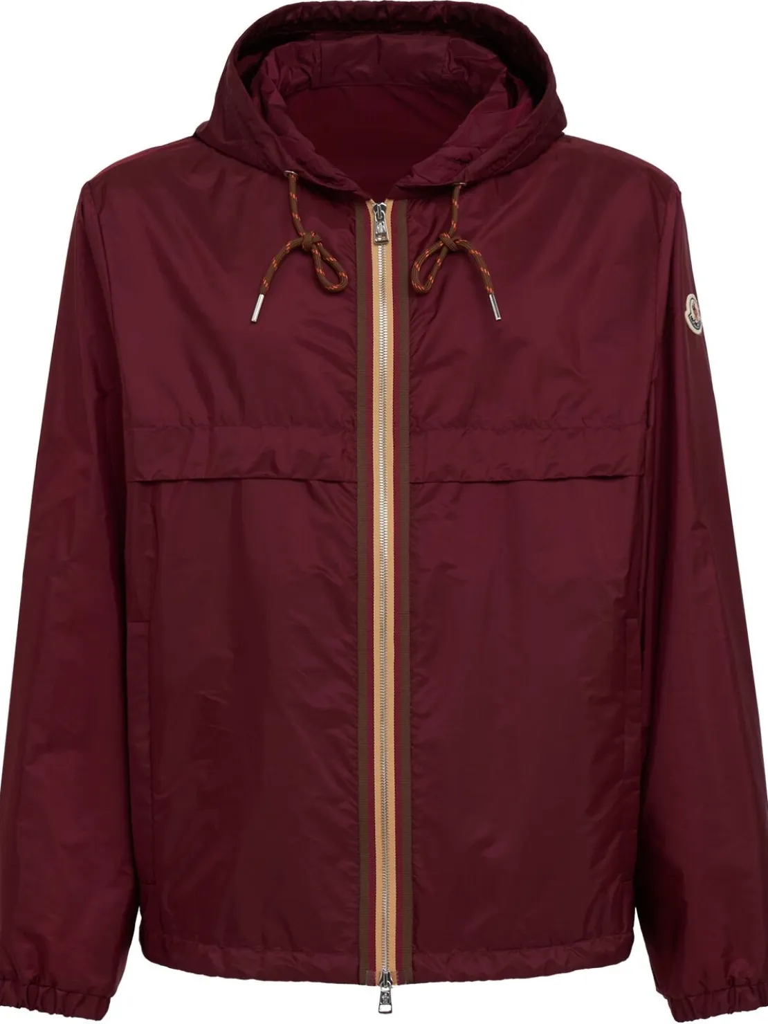Nidge nylon hooded casual jacket