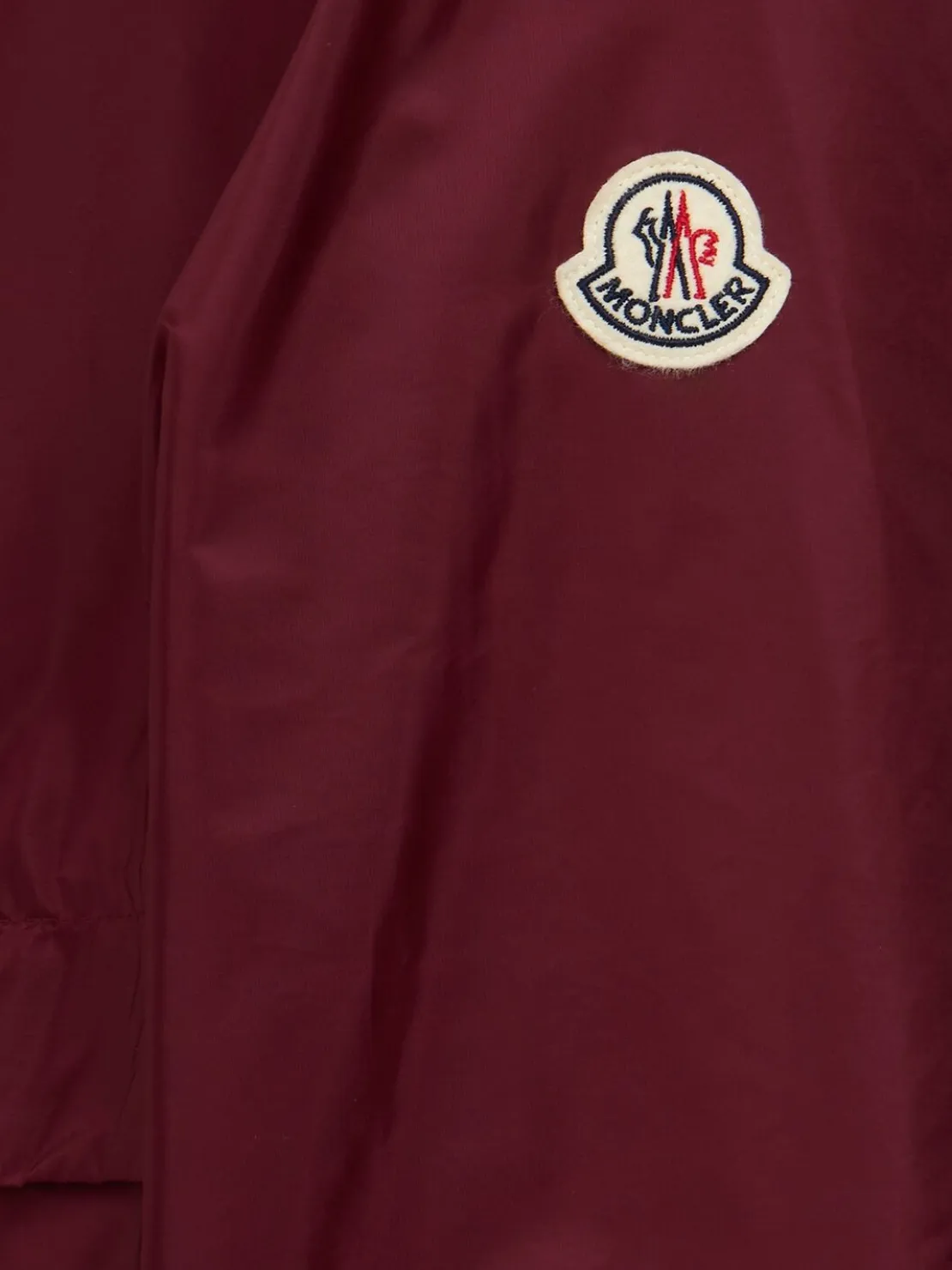 Nidge nylon hooded casual jacket