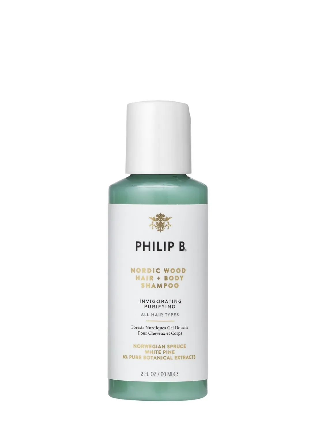 Nordic Wood Hair & Body Shampoo 60ml