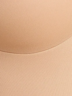 Nylon blend thong bodysuit