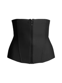 Nylon blend waist cincher
