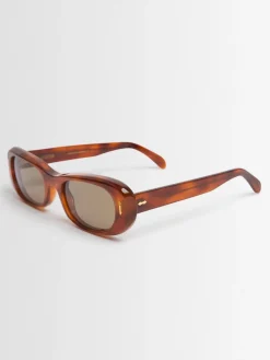 Occhiali da sole tondi Atkins in acetato