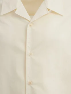 Open collar shirt