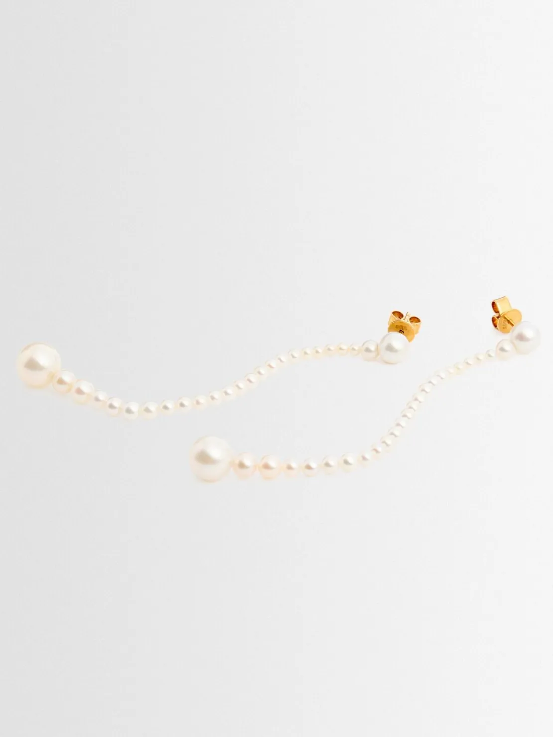 Orecchini Promenade de Jeanne in oro 14kt / perle