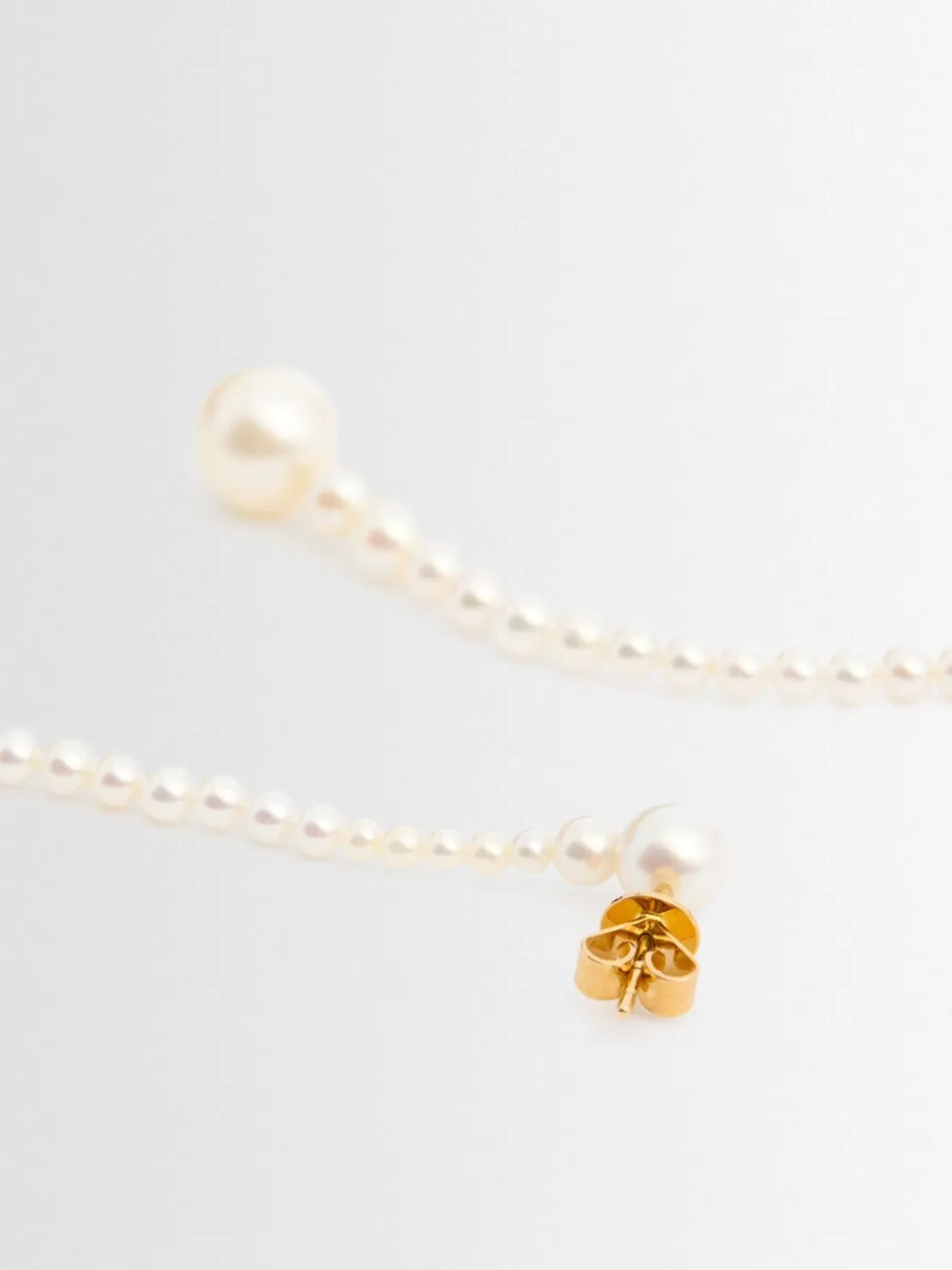 Orecchini Promenade de Jeanne in oro 14kt / perle