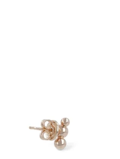 Orecchino singolo Bollicine in oro 9kt / diamante