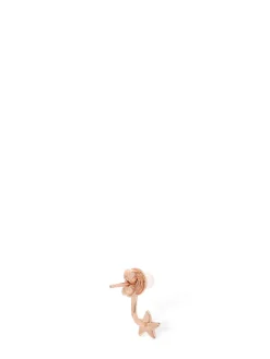 Orecchino singolo Stellina in oro rosa 9kt