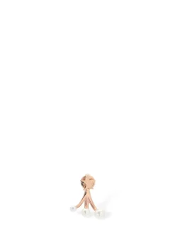 Orecchino singolo Stellina in oro rosa 9kt