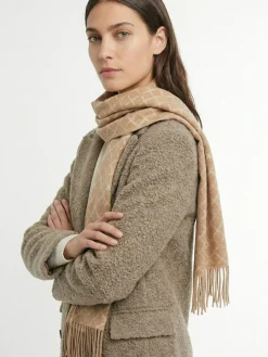 Ortega wool & cashmere scarf