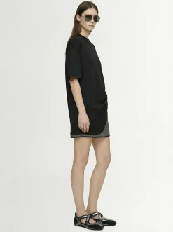 Oversized cotton short sleeve t-shirt
