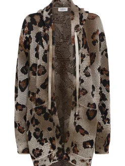 Oversize knit cardigan