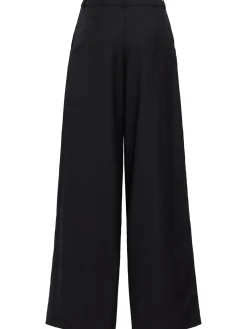 Oversize wide-leg suit pants