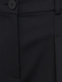 Oversize wide-leg suit pants
