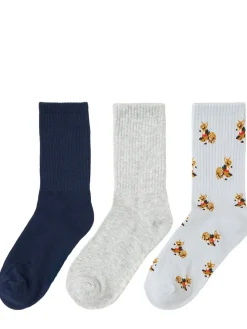 Pack of 3 ribbed socks